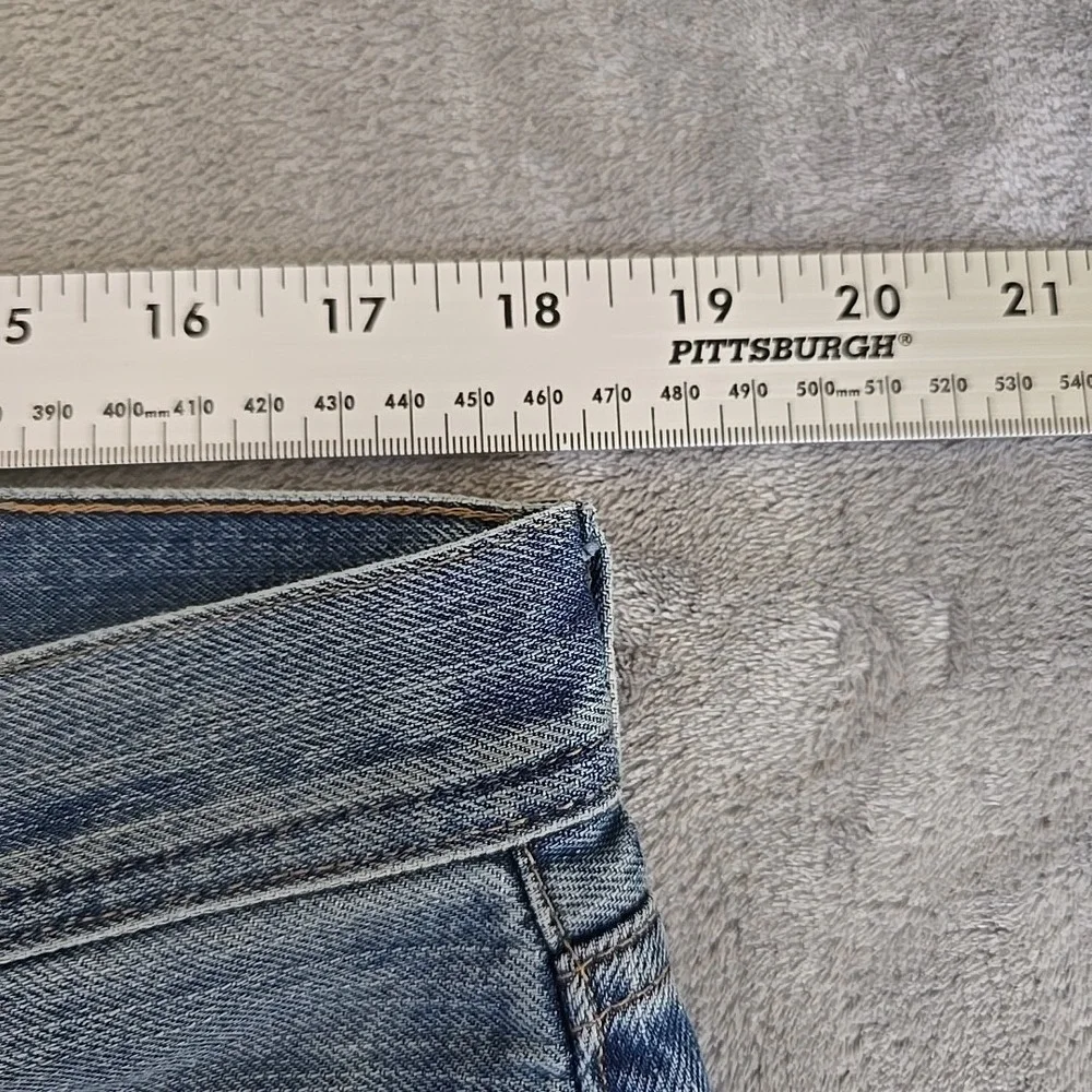 J. Crew Jeans Mens 34/34 Blue Light Wash Sutton Straight Leg Denim Casual